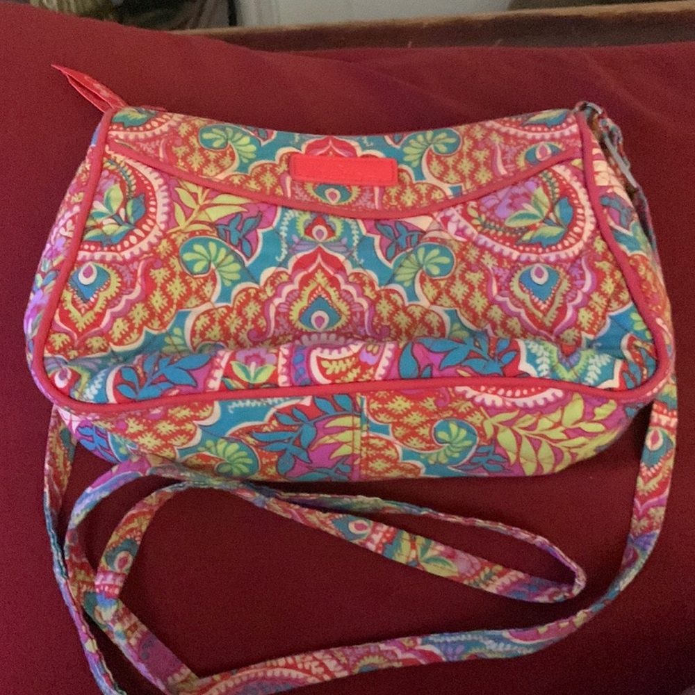 Pink medium Vera Bradley crossbody